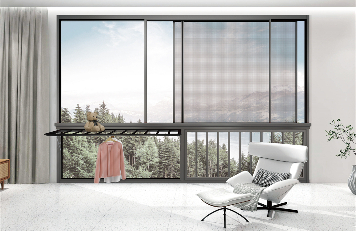 120断桥六轨推拉窗