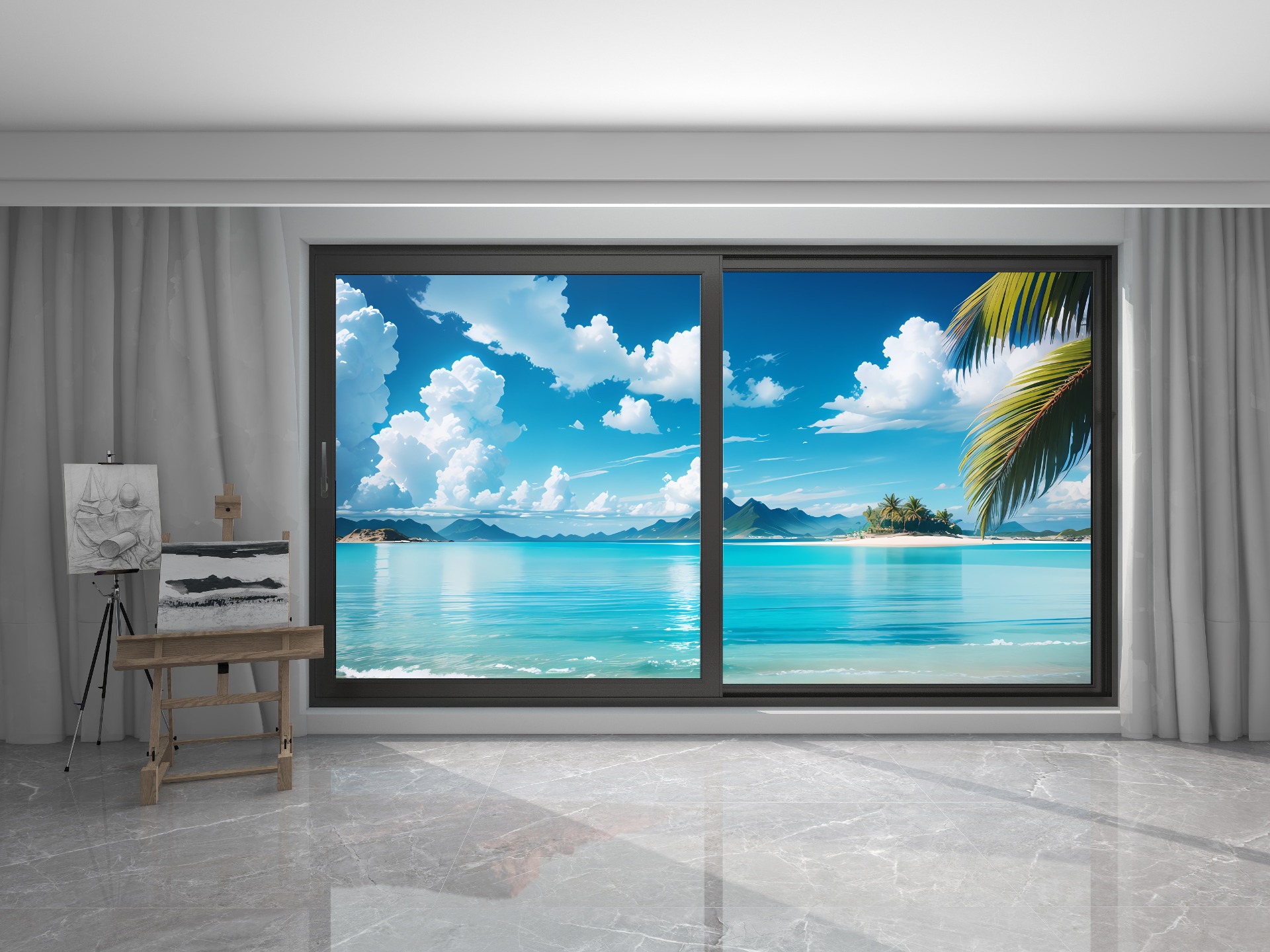 A128提升断桥推拉门